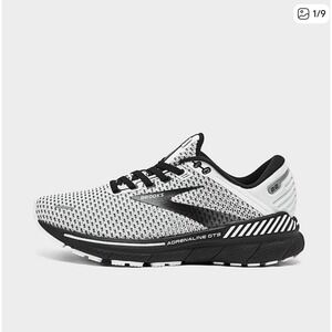 Brooks Adrenaline GTS 22 Women's Running Shoes White Black Grey Size 9.5